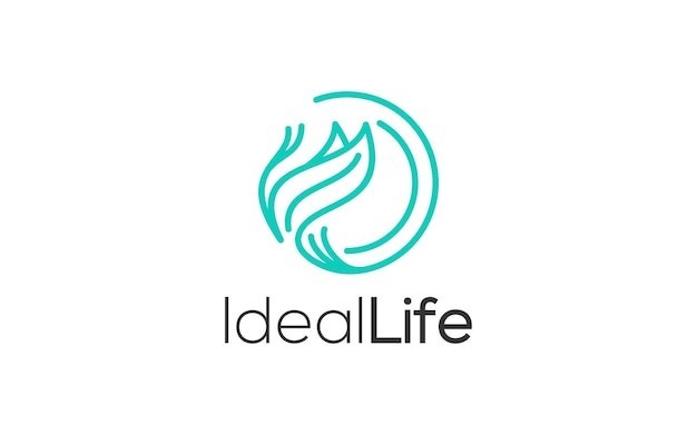 自然养生保健spa标志logo