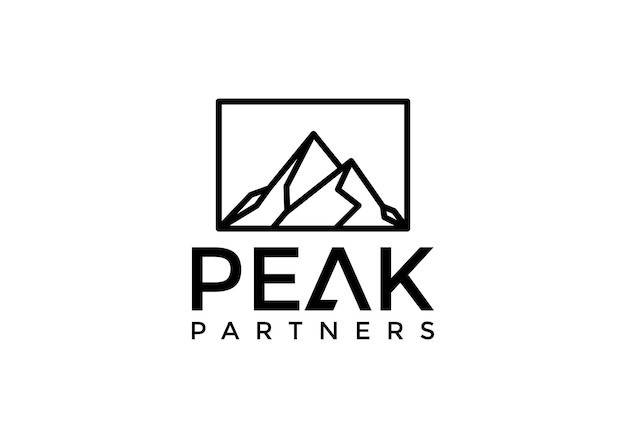 山户外探险登山标志logo