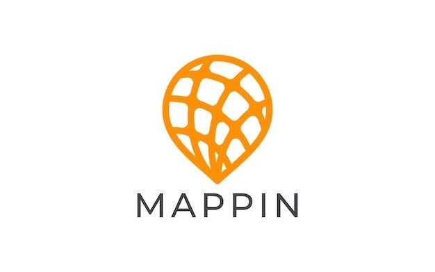 地图旅行旅游标志logo