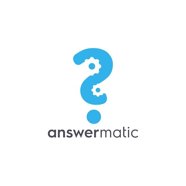 抽象齿轮标志logo