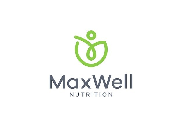 绿色健康发芽标志logo