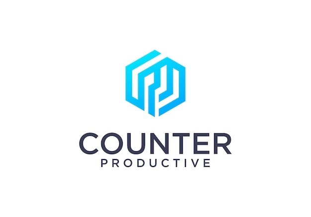 现代科技立方体标志logo