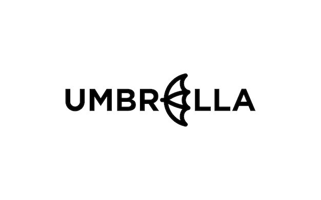雨伞标志logo