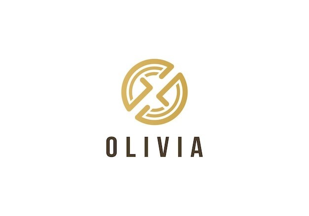 现代抽象标志logo