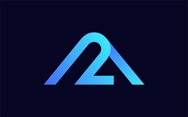 字母a数字2标志logo