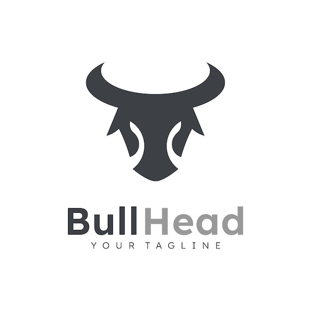 牛头牛角标志logo