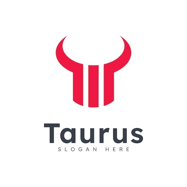 牛头牛角标志logo