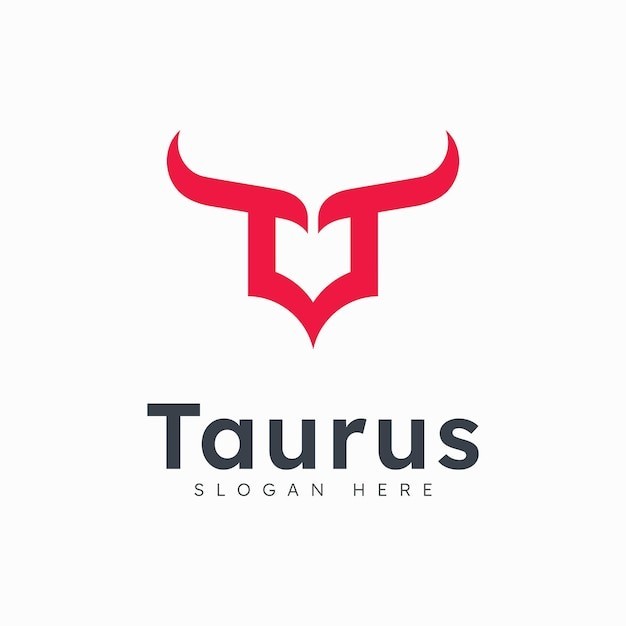 牛头牛角标志logo