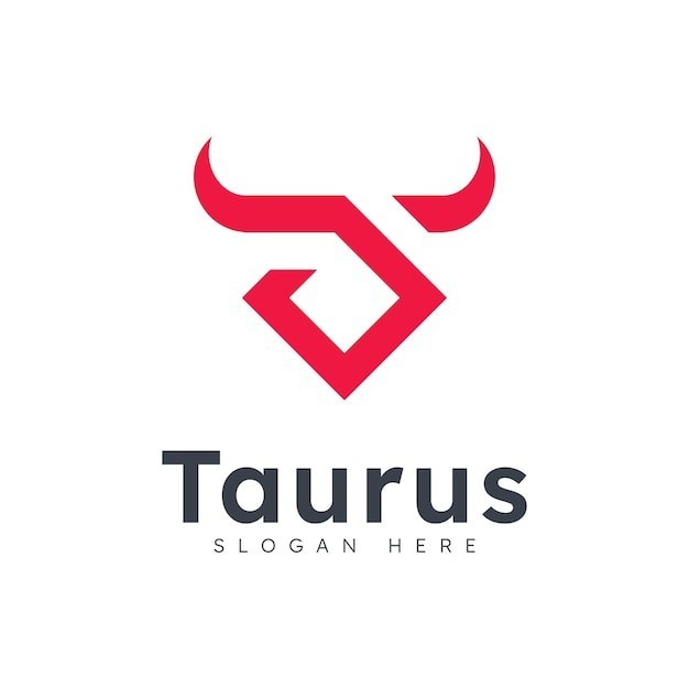 牛头牛角标志logo