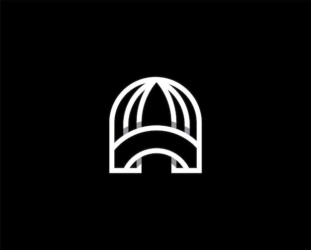 字母a抽象标志logo