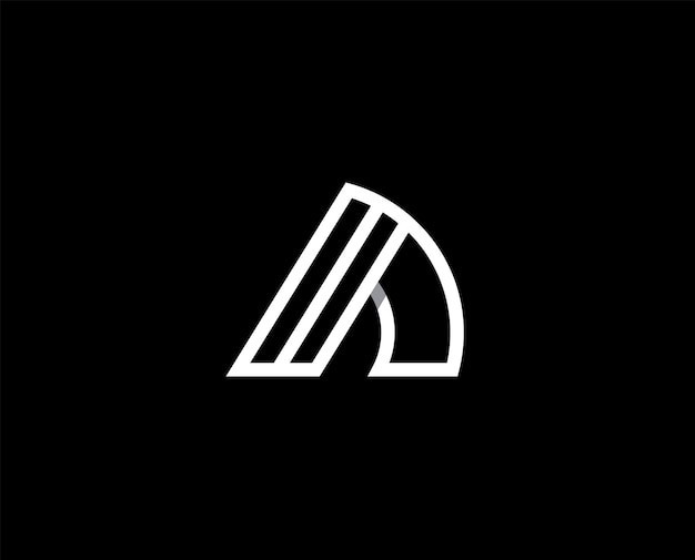 字母a抽象标志logo