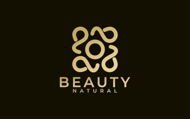 温泉度角养生spa美容标志logo