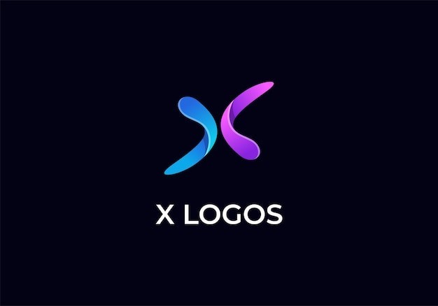 字母x标志logo