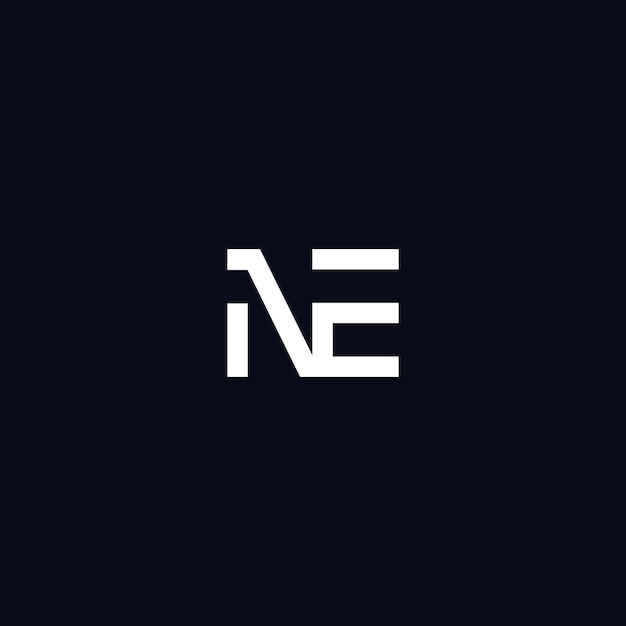 字母ne标志logo