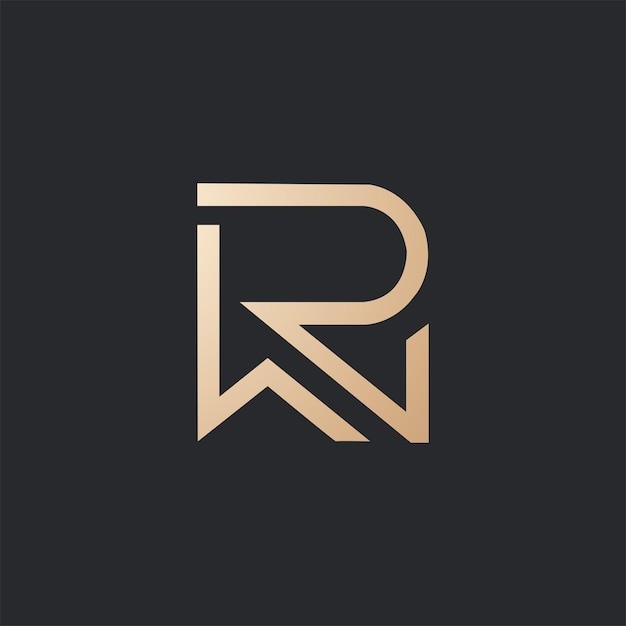 字母rw标志logo