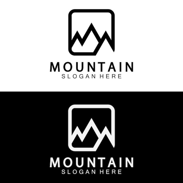 山峰大山标志logo