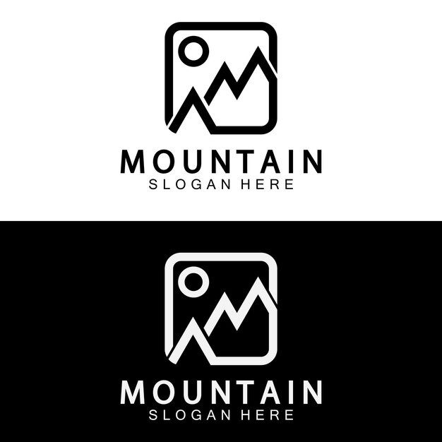 山峰大山标志logo