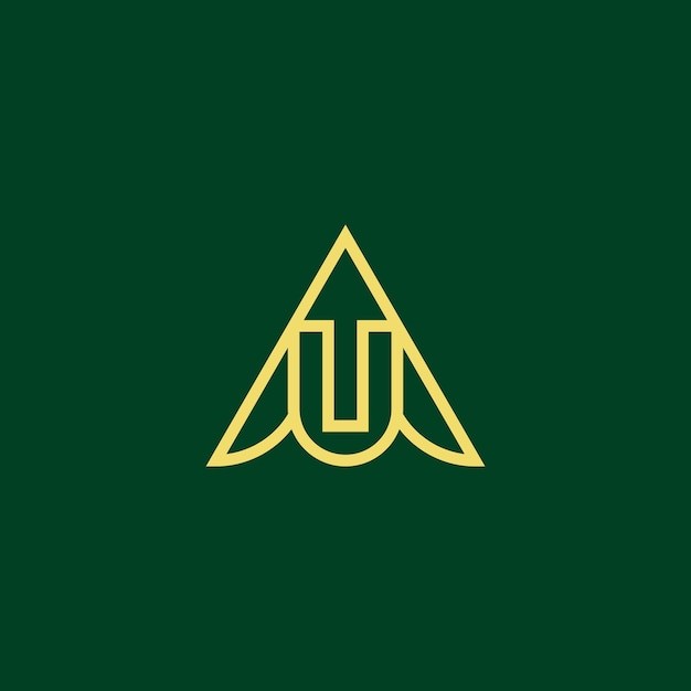 字母au字母ua标志logo