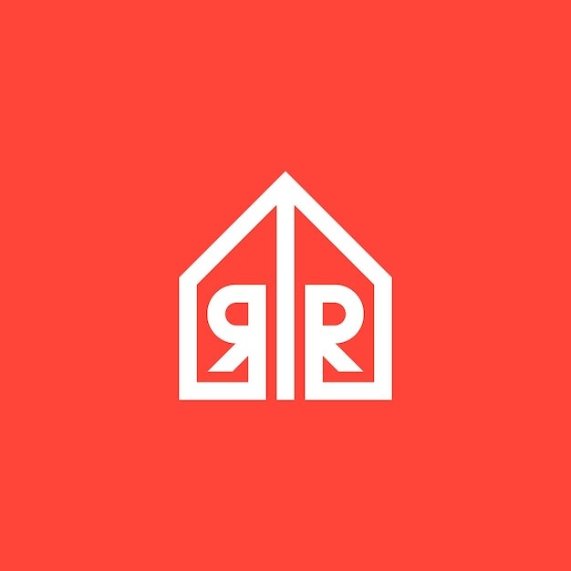 字母r房子标志logo