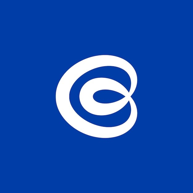 字母b循环标志logo