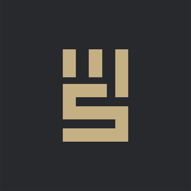 字母sm标志logo
