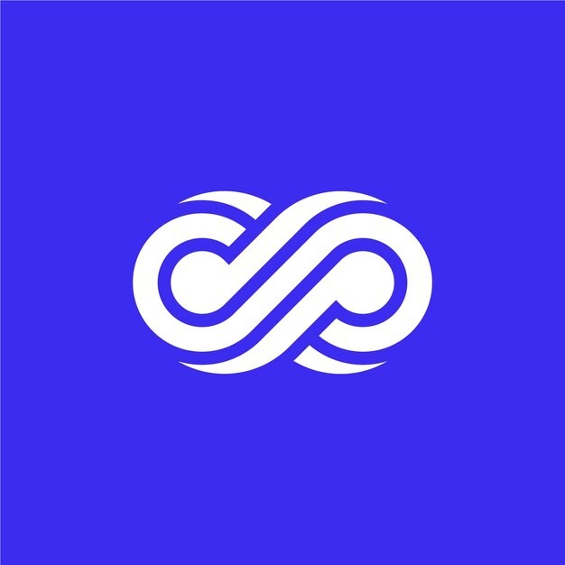 音乐音符无限标志logo