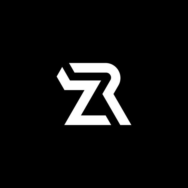 字母zr字母rz标志logo