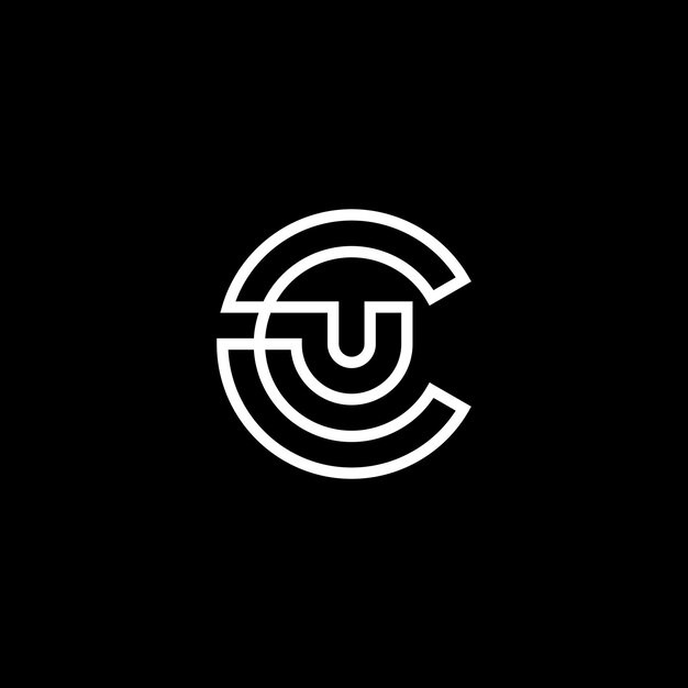 字母cu字母uc标志logo