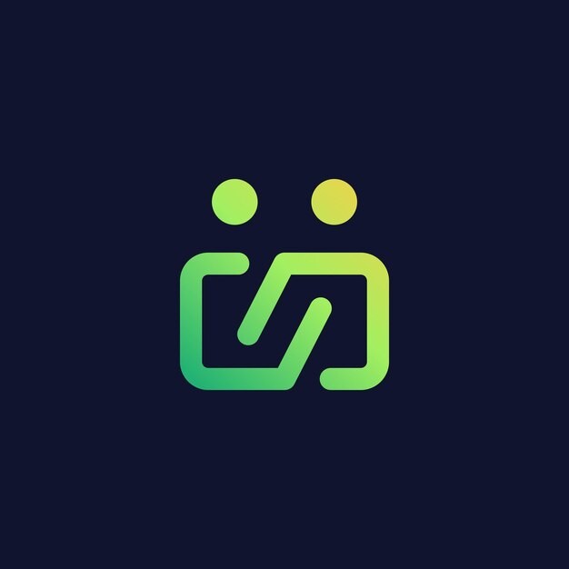 抽象的人无限社会学标志logo