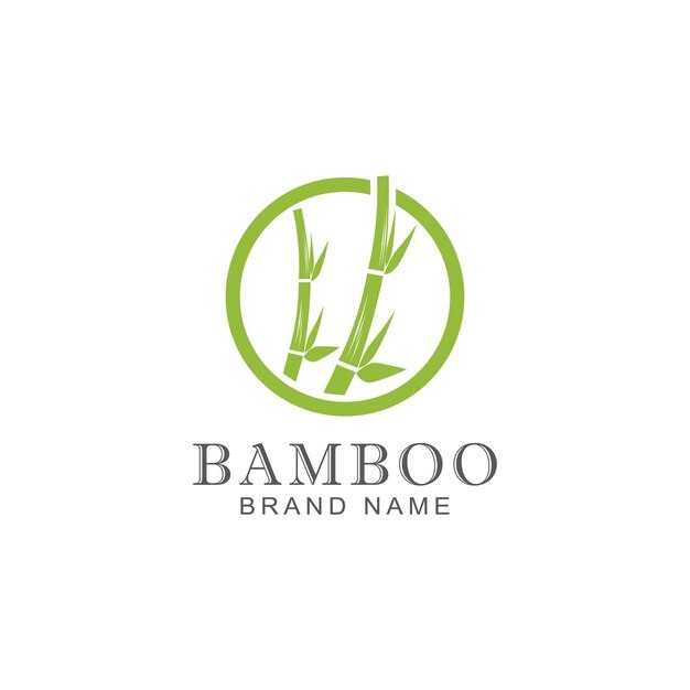 竹子竹节标志logo