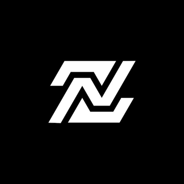 字母zn字母nz标志logo