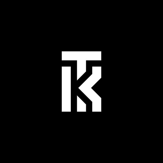 字母tk字母kt标志logo
