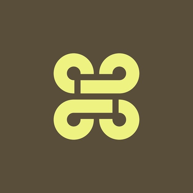 绳结连接标志logo