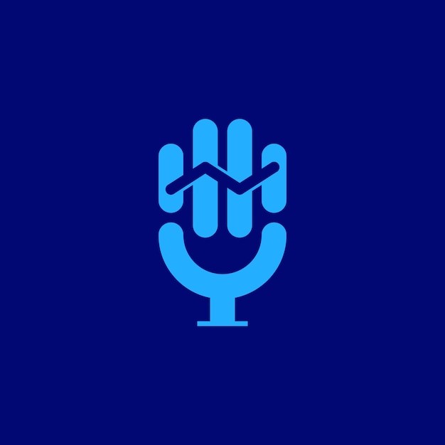 麦克风话筒标志logo