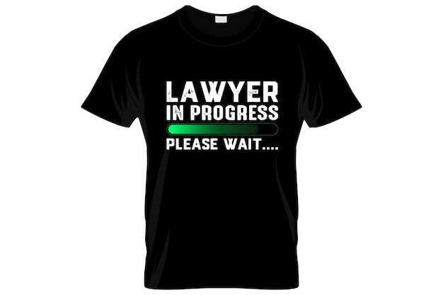 律师法律T恤印花图案插画模板