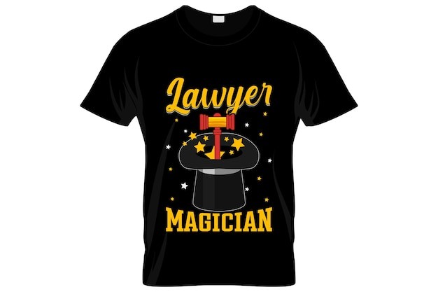 律师法律T恤印花图案插画模板