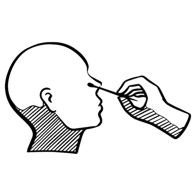 鼻试子采集新冠核酸检测