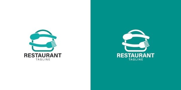 餐厅刀叉标志logo