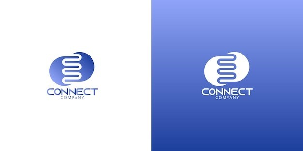 互相连接标志logo