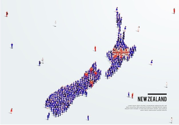 新西兰地图国旗