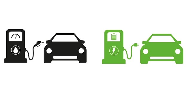 加油站加油枪汽车加油