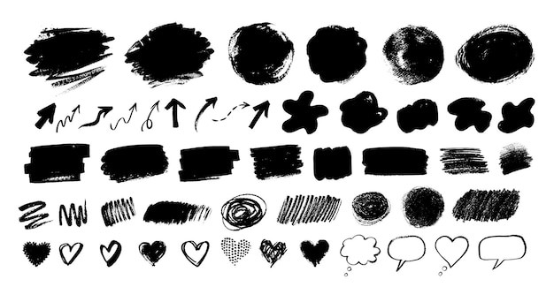 墨迹笔触纹理肌理