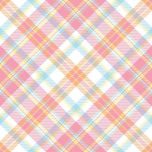 无缝平铺格子花纹背景