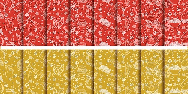 包装纸蛋糕糖果甜品图案花纹