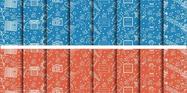 包装纸学习科学教育学校图案花纹