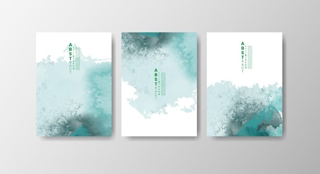 水彩颜料晕染纹理背景