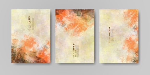 水彩颜料晕染纹理背景