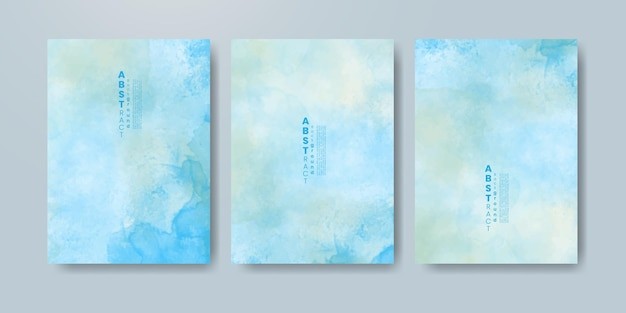 水彩颜料晕染纹理背景