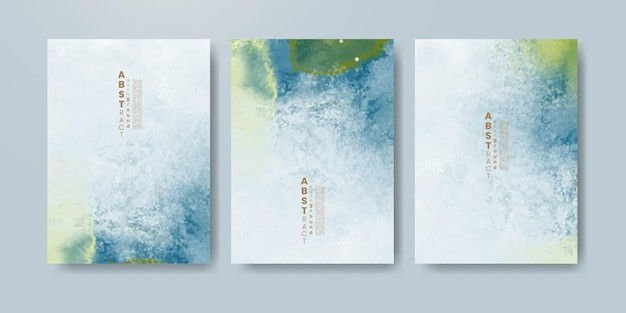 水彩颜料晕染纹理背景