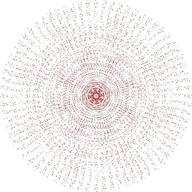 抽象点状放射纹理
